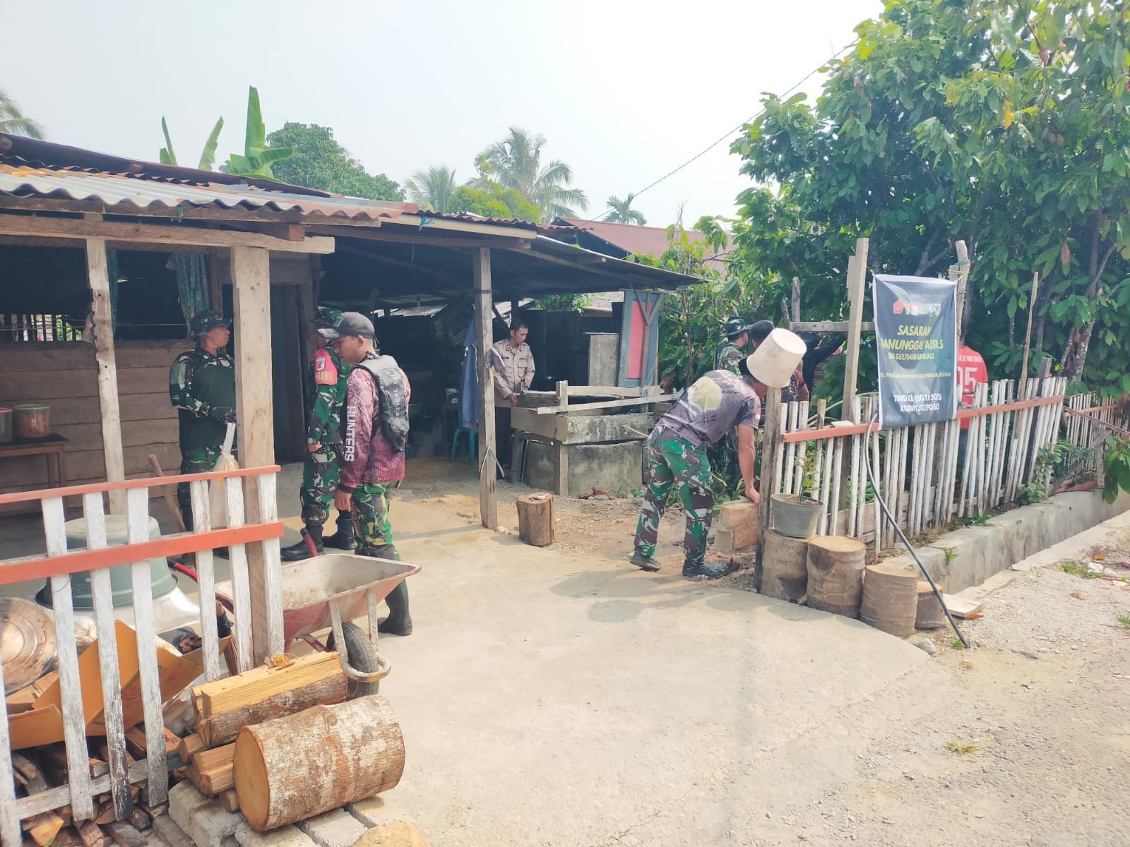 Satgas TNI Persiapkan Fasilitas Air Bersih di Desa Soe melalui Proyek Baru