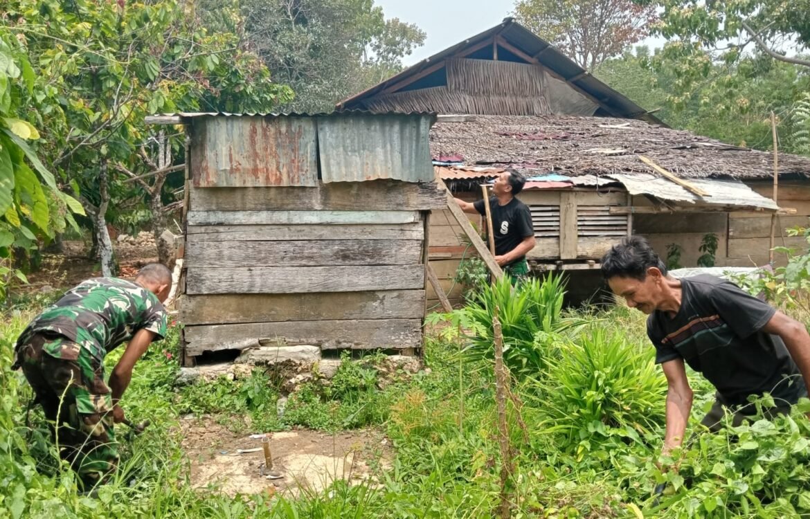 Revitalisasi sanitasi pedesaan melalui proyek MCK TMMD di Sulewana dimulai Revitalisasi sanitasi pedesaan melalui proyek MCK TMMD di Sulewana dimulai