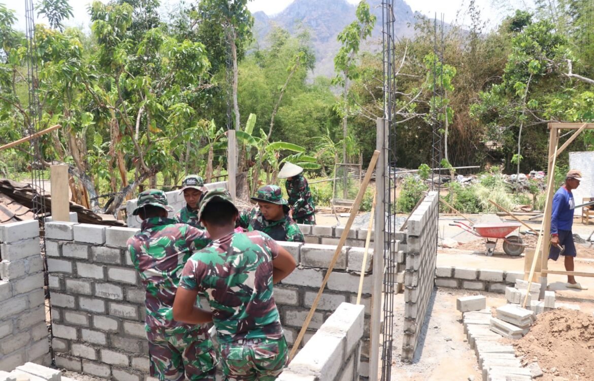 Masyarakat Desa Pojok Sambut Pembangunan Hunian Melalui TMMD ke-130 Masyarakat Desa Pojok Sambut Pembangunan Hunian Melalui TMMD ke-130