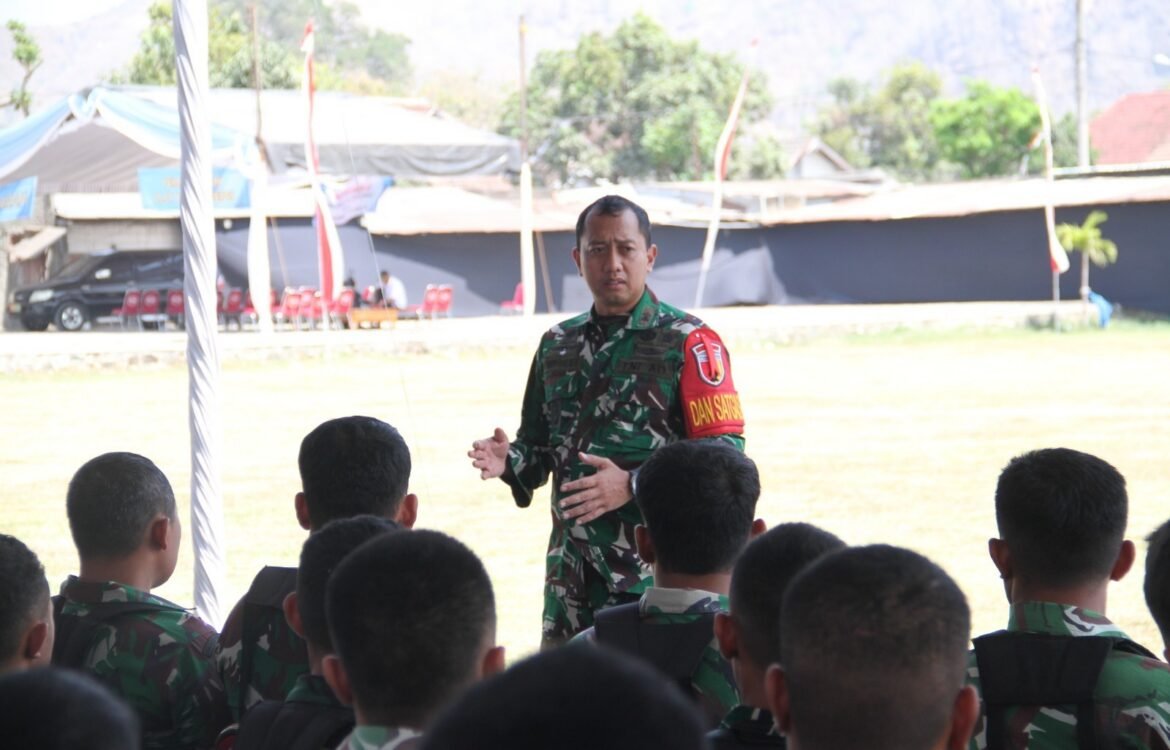 Dansatgas TMMD ke-130 Arahkan Personel untuk Mencapai Standar Pembangunan Optimal