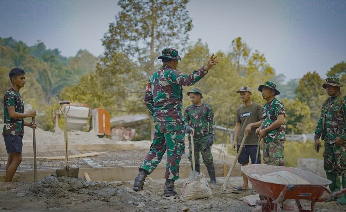 Gotong Royong dan Kebersamaan, Pondasi Kegiatan TMMD Palopo yang Sukses