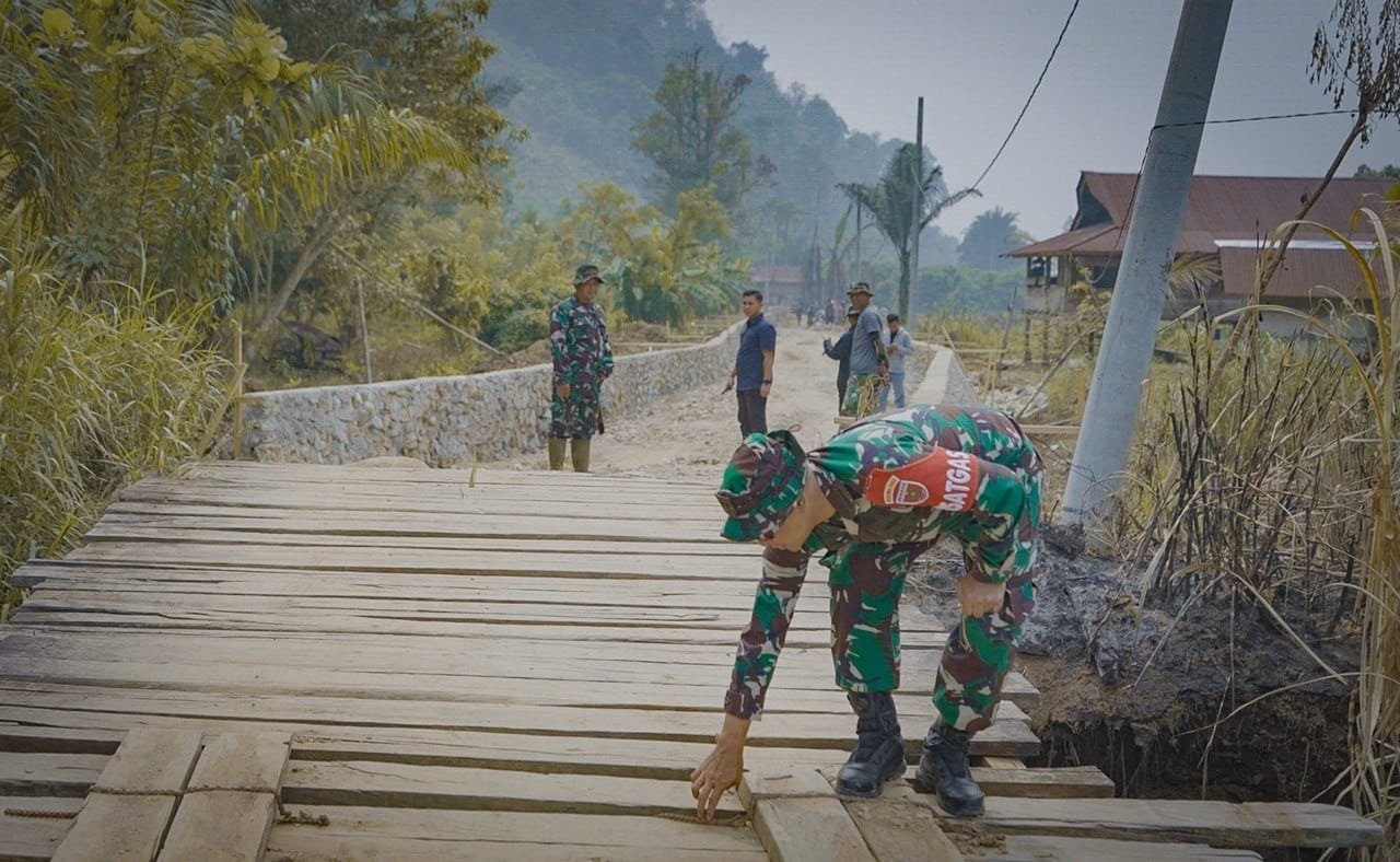 Dansatgas TMMD ke-130 Kodim 1403/Palopo Ciptakan Atmosfer Positif di Lapangan