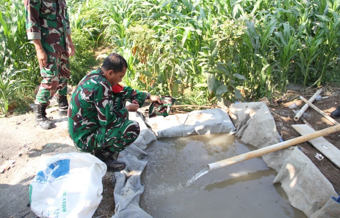Strategi TMMD ke-130 dalam Memperkuat Akses Air di Sektor Pertanian Tulungagung