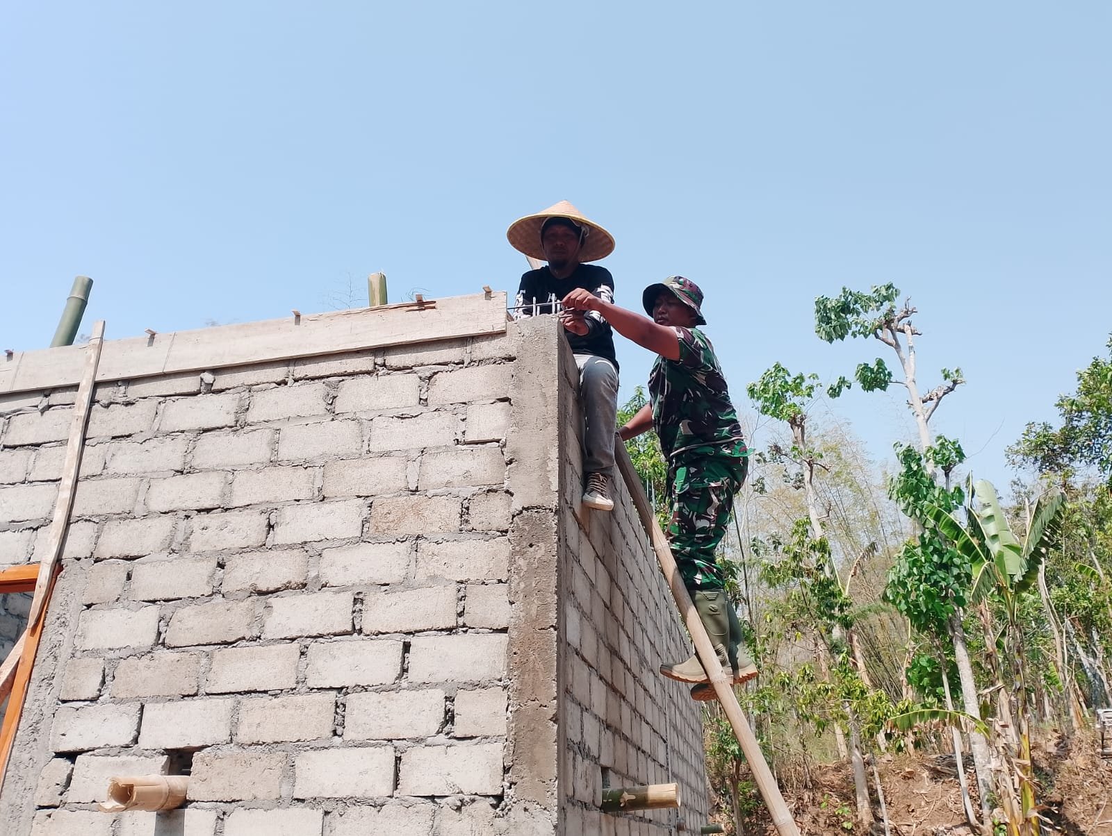 Mbah Waqilah Dapat Perhatian dari TMMD ke-130 untuk Hunian dan Sanitasi