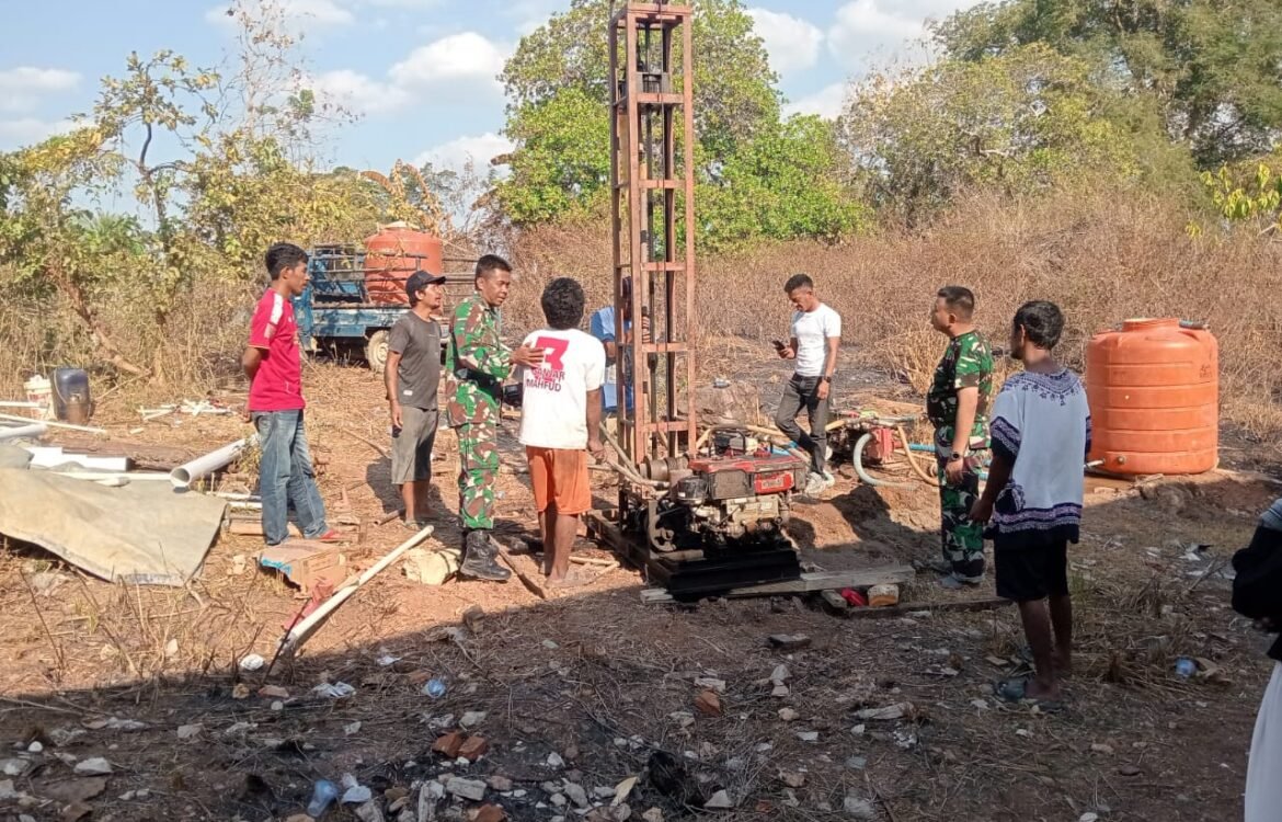 Proyek Sumur Bor TMMD ke-130: TNI dan Warga Kawite-Wite Wujudkan Harapan Baru