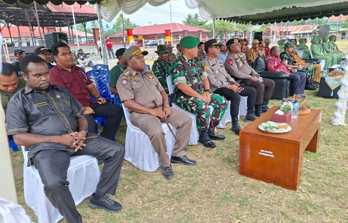 Tradisi Arfak Warnai Pembukaan TMMD, Menggagas Kerjasama Masyarakat dan TNI