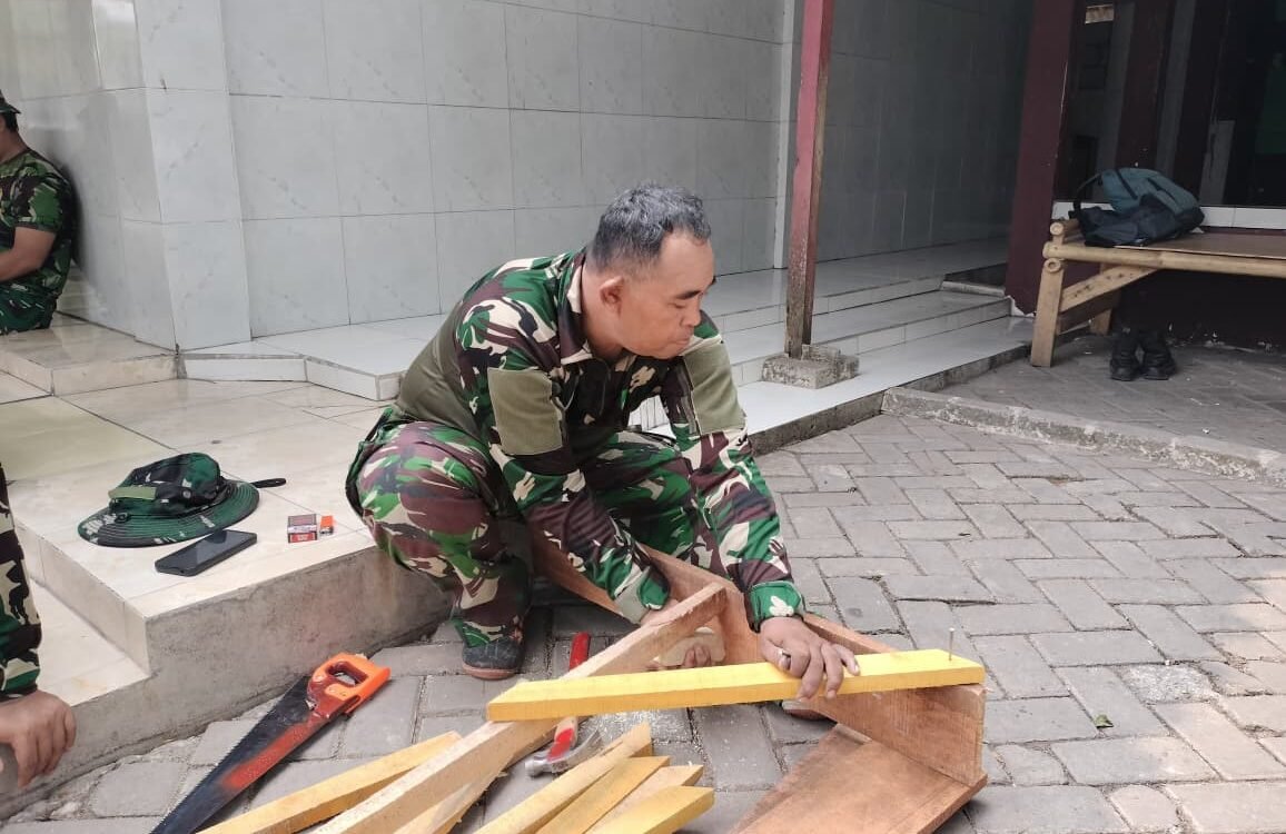 Satgas TMMD ke-130 Kodim 0510/Tigaraksa Siapkan Alat Utama untuk Proyek Pembangunan