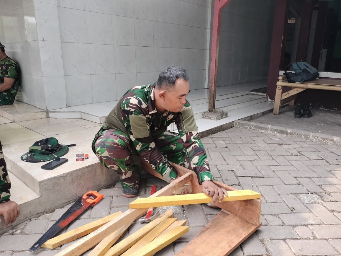Satgas TMMD ke-130 Kodim 0510/Tigaraksa Siapkan Alat Utama untuk Proyek Pembangunan