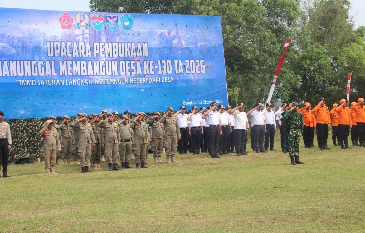 TMMD ke-130 di Kandang Limun: Wali Kota Dukung Pembangunan Berkelanjutan