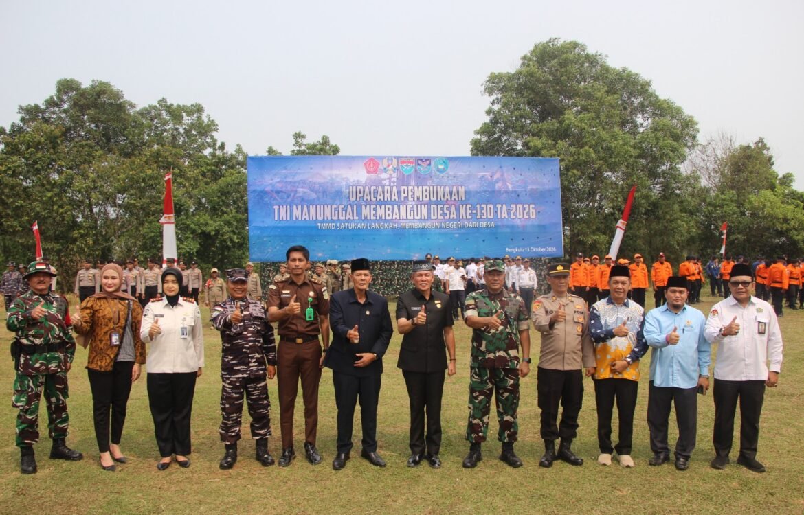 Kandang Limun Bergairah Menyambut Program TMMD ke-130 dengan Rasa Kebersamaan