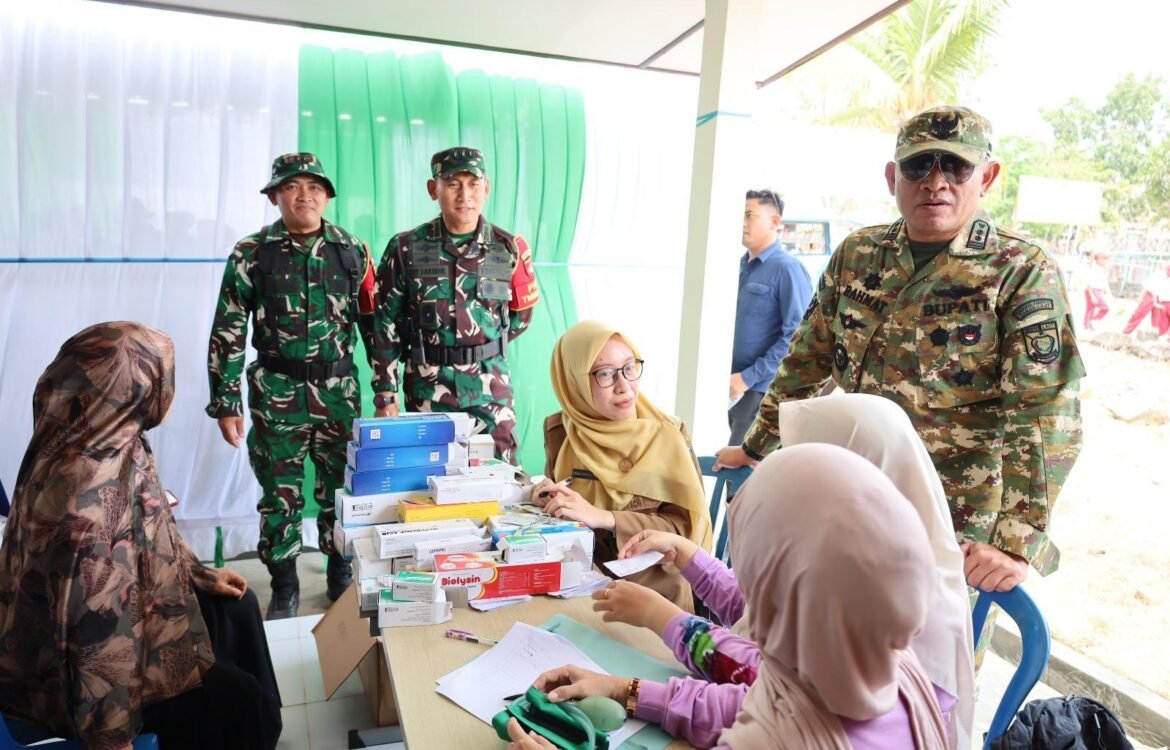 Pemberdayaan Masyarakat Melalui Bazar dan Kegiatan Sosial TMMD Ke-130