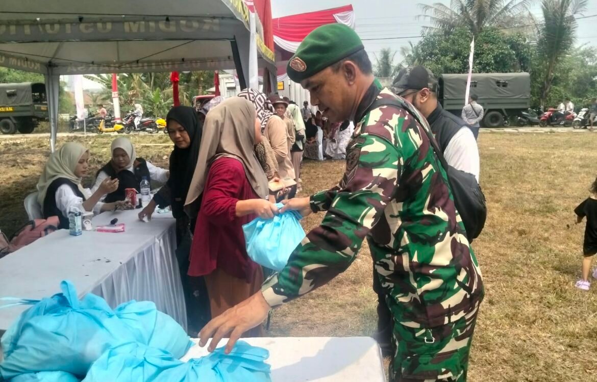 Inisiatif TMMD ke-130: Warga Ceria Dengan Paket Pangan Terjangkau