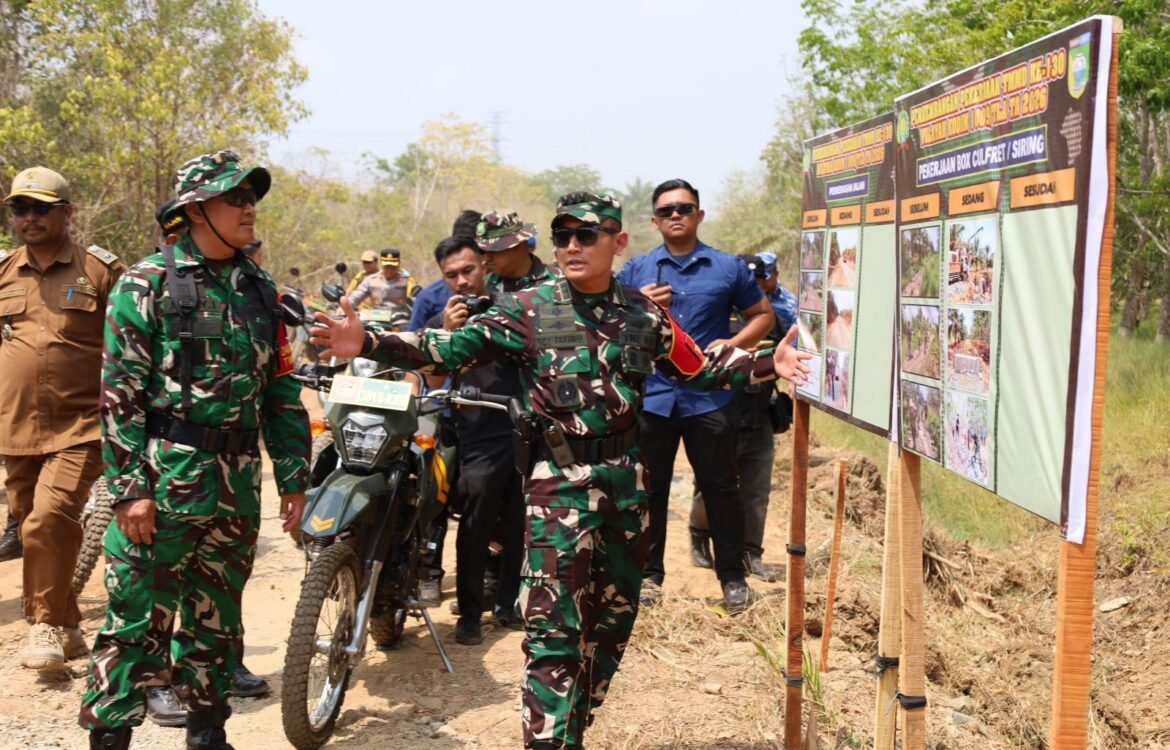 Dandim 1009 Berkolaborasi dengan Bupati Tinjau Lokasi TMMD untuk Pembangunan Desa
