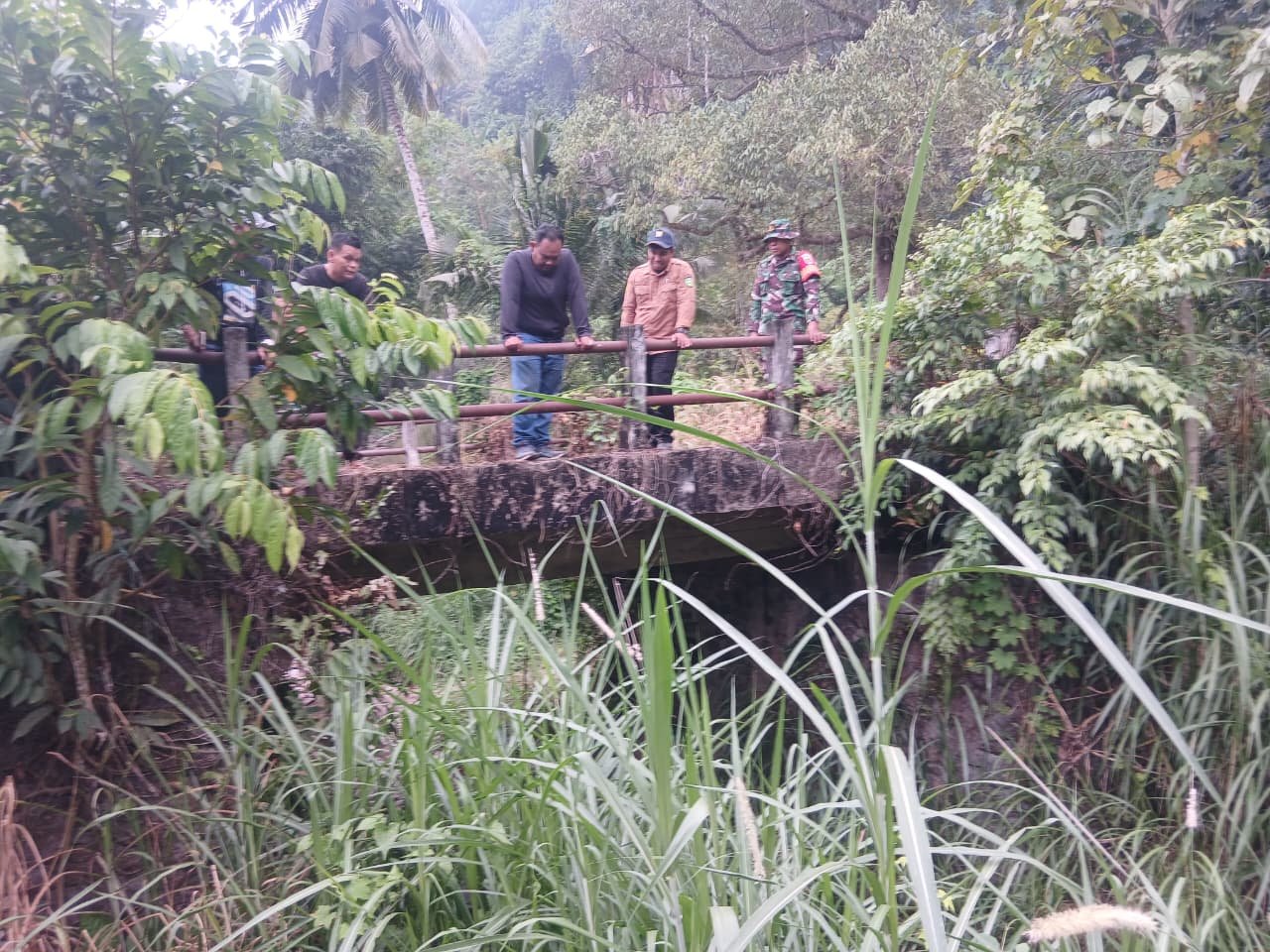 Jembatan Desa Cendana Diperbaiki untuk Meningkatkan Akses dan Keamanan Masyarakat