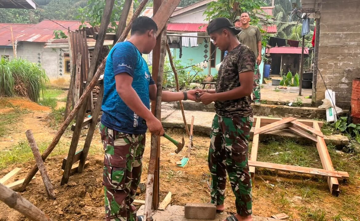 Sinergi TNI dan Masyarakat: Rumah Baru Bu Suhanim Sebagai Simbol Perubahan