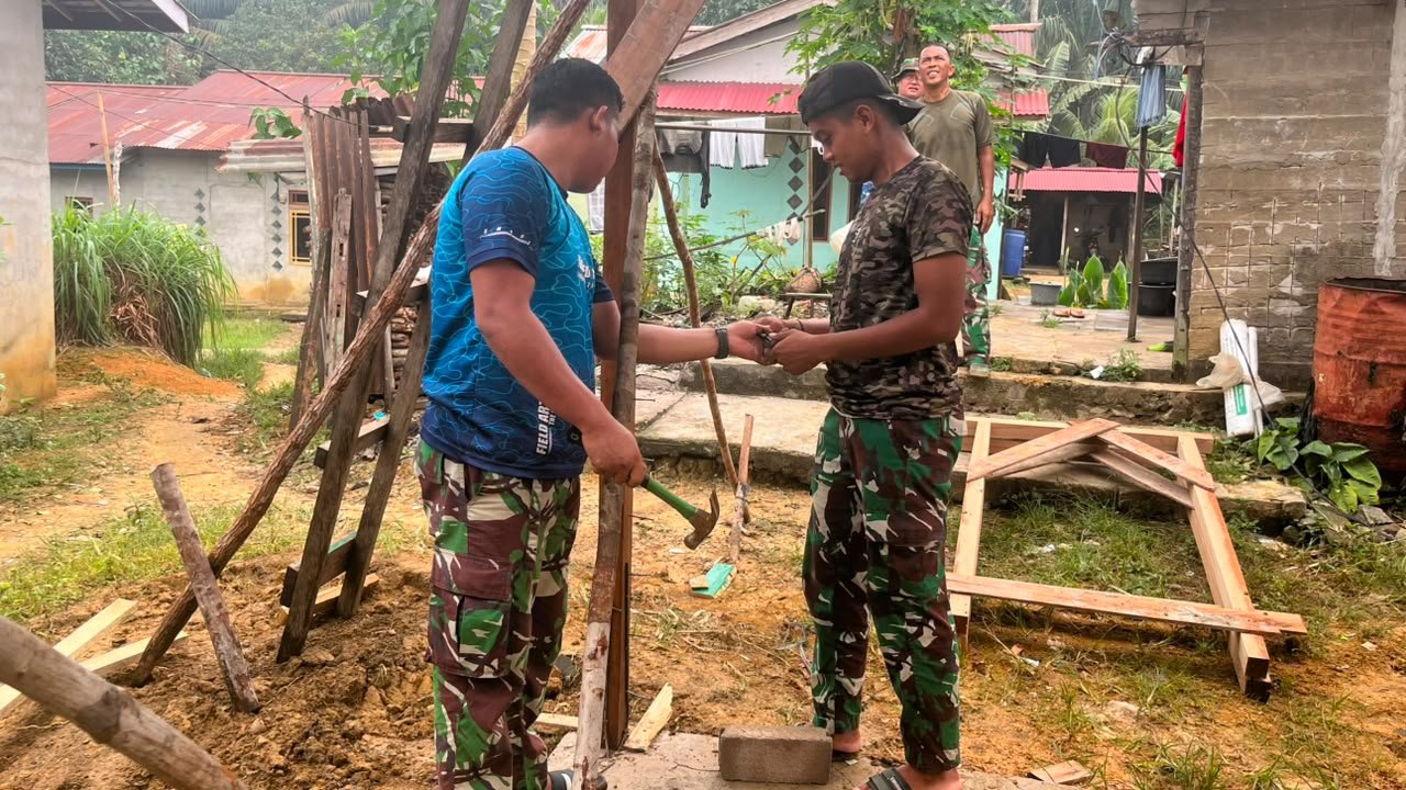 Sinergi TNI dan Masyarakat: Rumah Baru Bu Suhanim Sebagai Simbol Perubahan